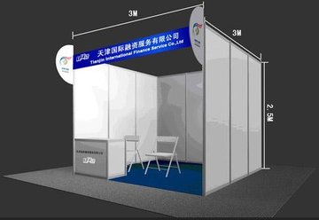 内蒙古展会标准展位 会展标摊展台搭建 广交会标摊展位展架制作